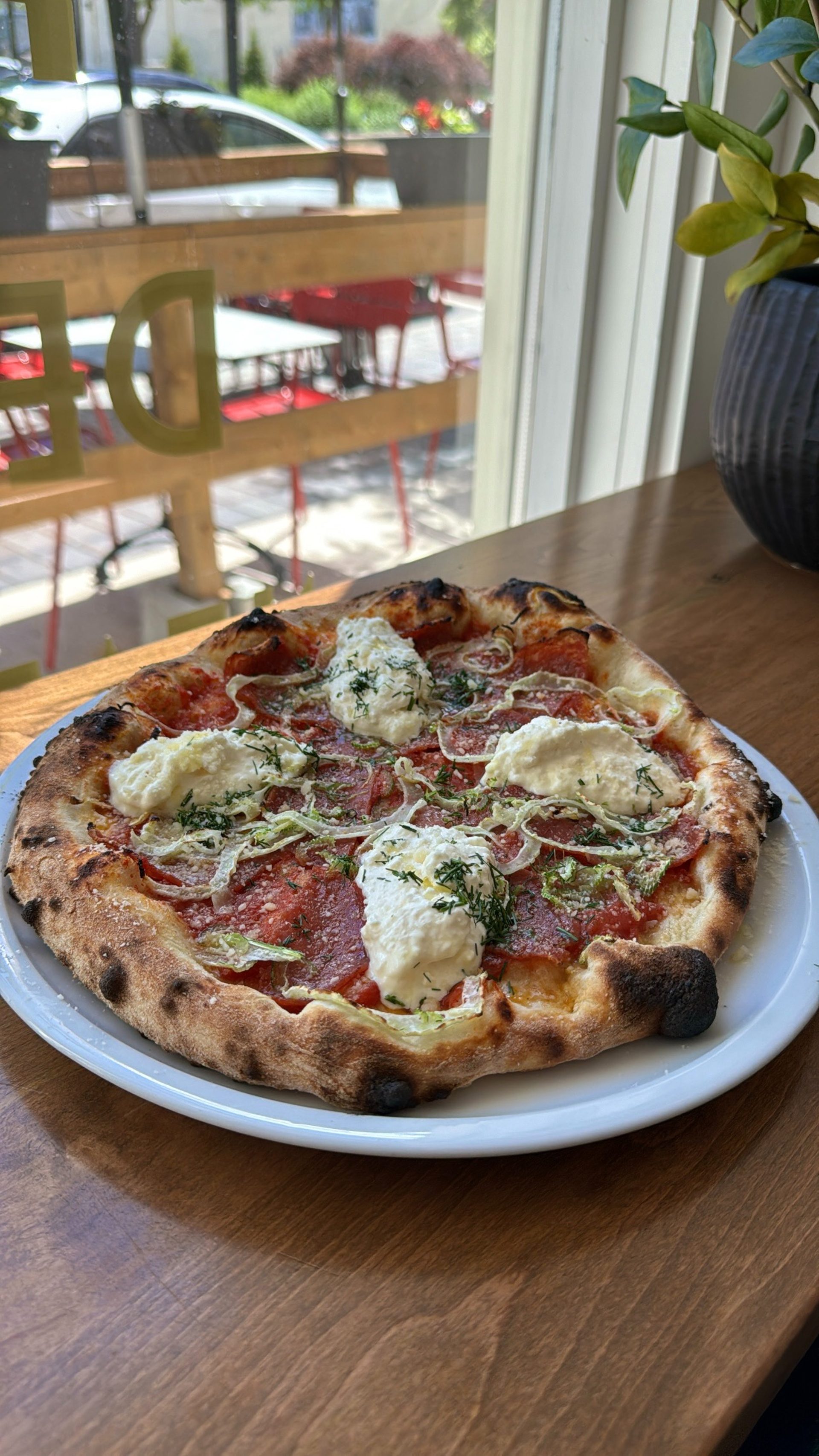 Wood-fired pizza at your event