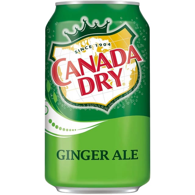 Ginger Ale Can.